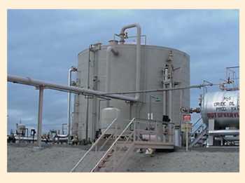 Рис. 5. Защита нефтяного резервуара с помощью эпоксидного материала PLASITE 4500 FS