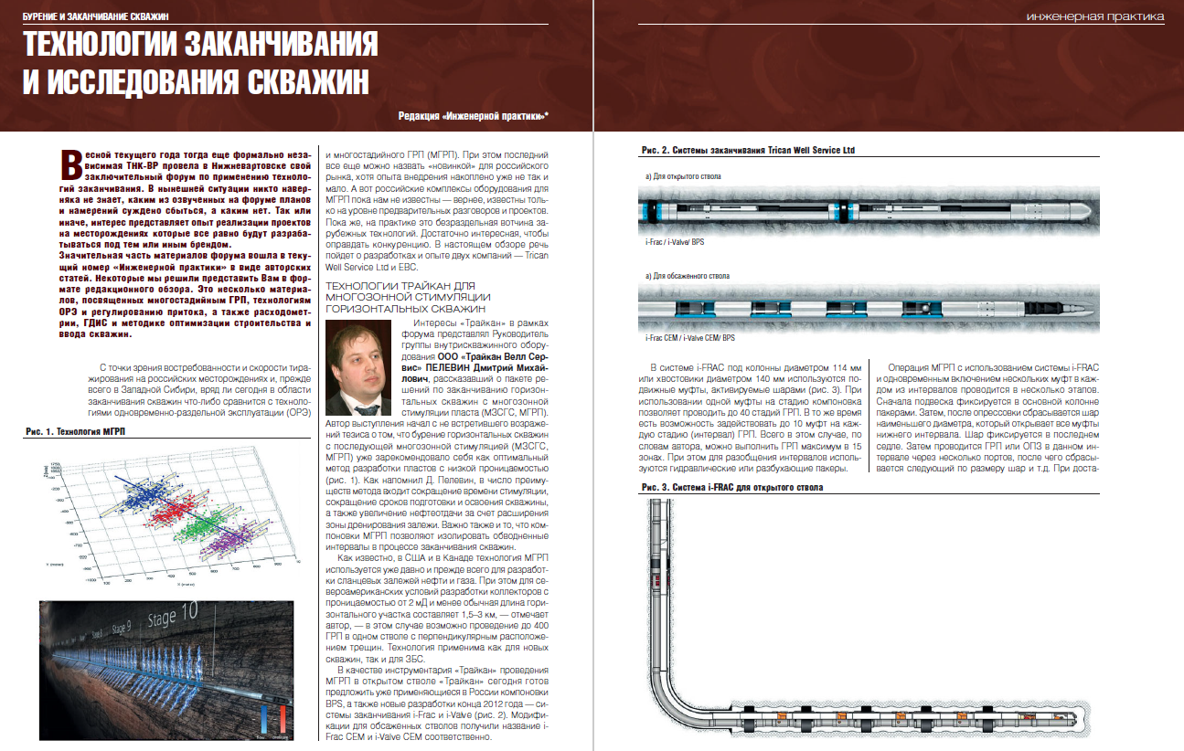 Технологии заканчивания и исследования скважин - Инженерная практика