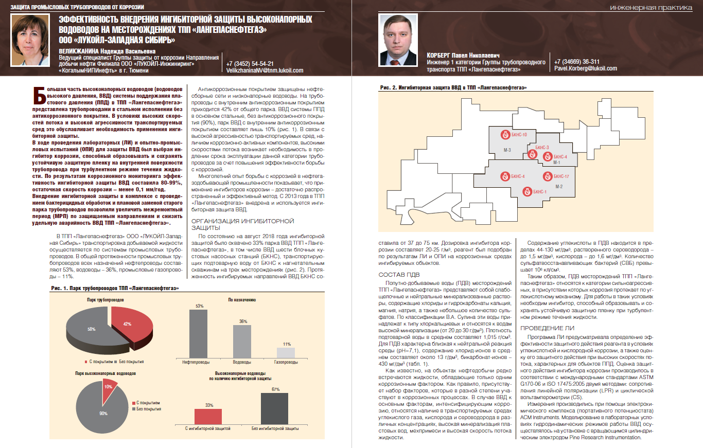 Карта кустов лангепаснефтегаз