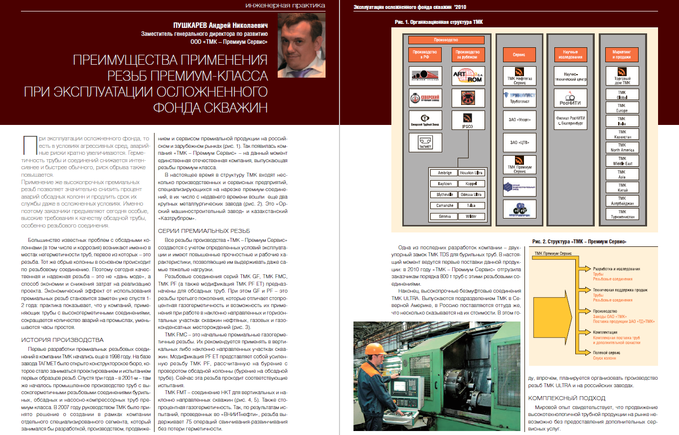 Преимущества применения резьб премиум-класса при эксплуатации осложненного  фонда скважин - Инженерная практика